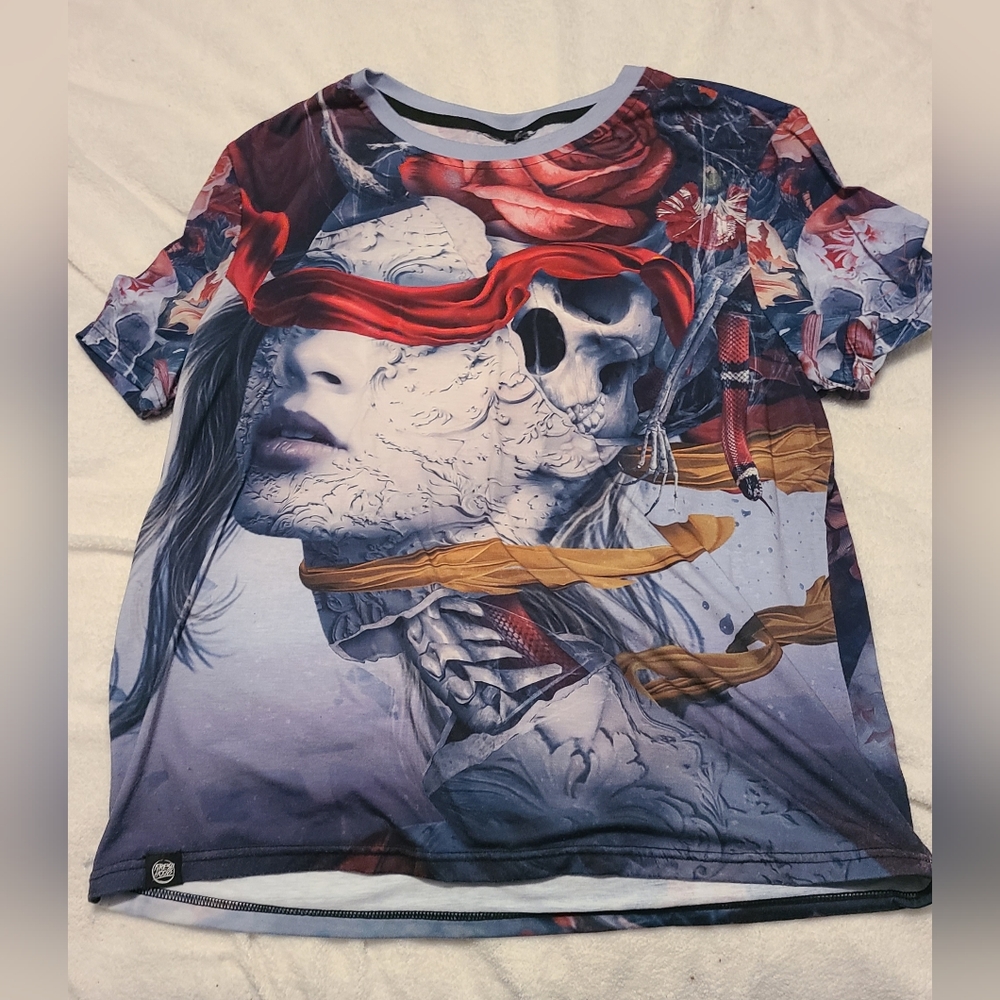 Fresh Hoods Dangerous Red men's t-shirt
